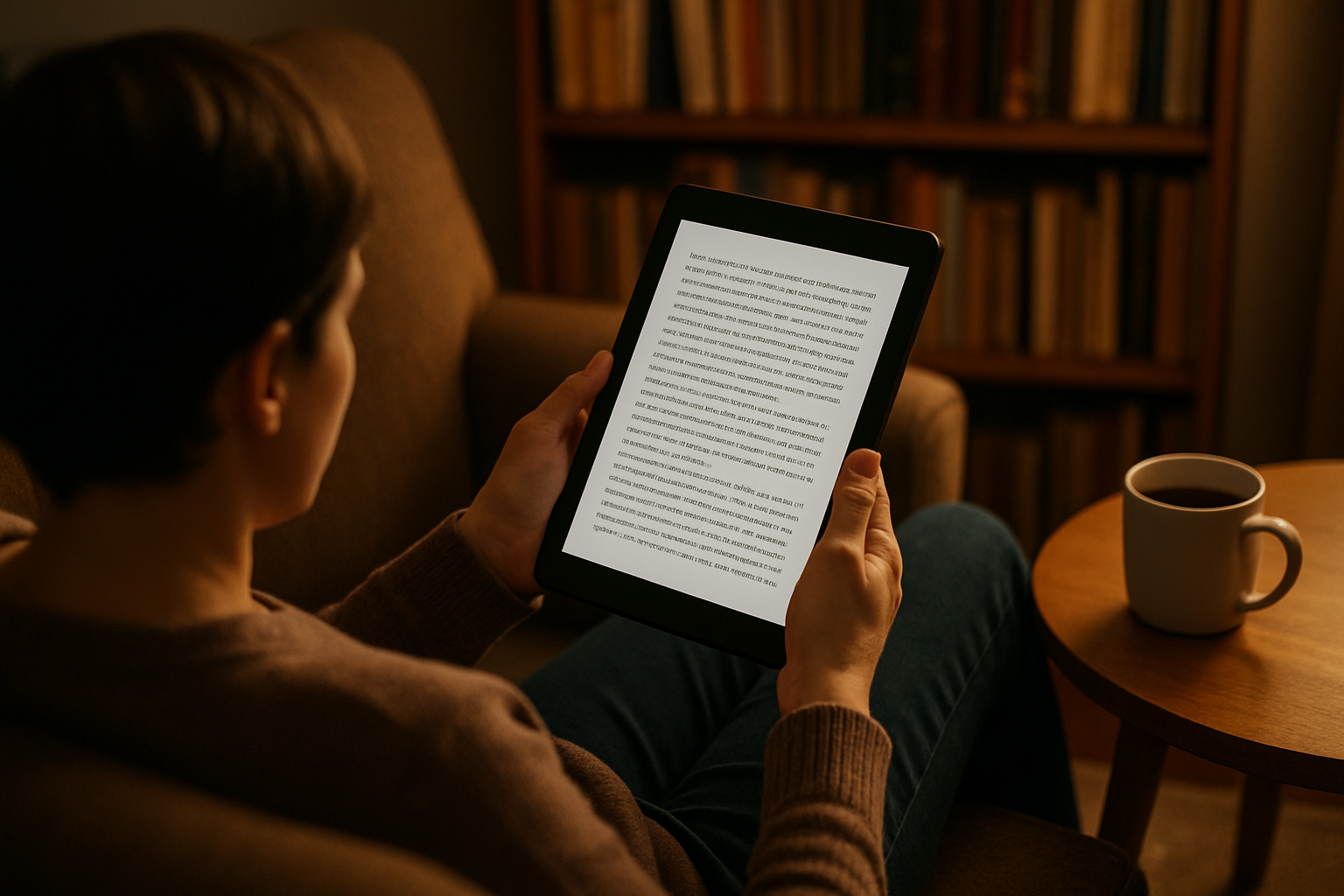 Reading an ebook